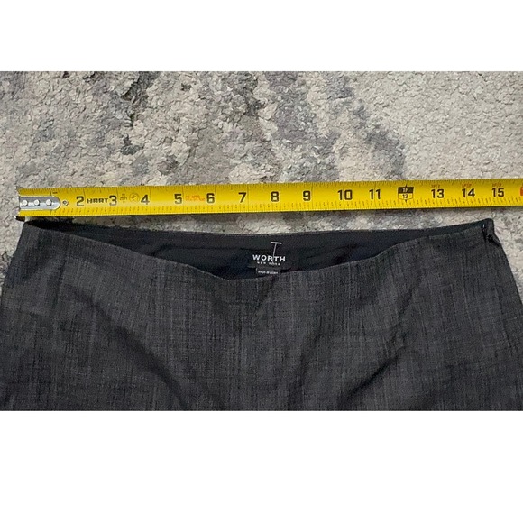 WORTH New York Women's Size 10 Gray Wool Blend‎ Dress Pants Career - Picture 4 of 8